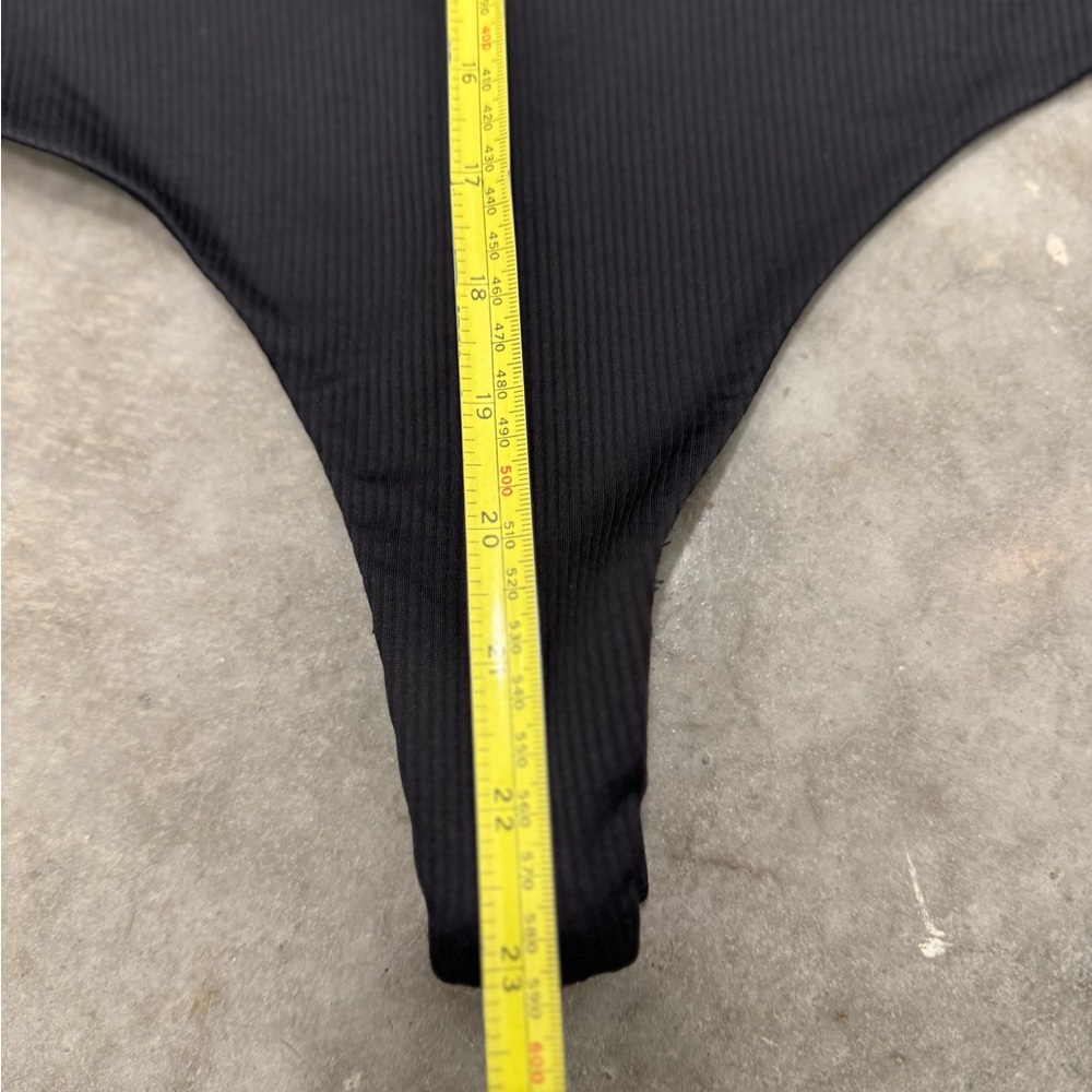 BP Black Ribbed double lined bodysuit - Picture 4 of 9